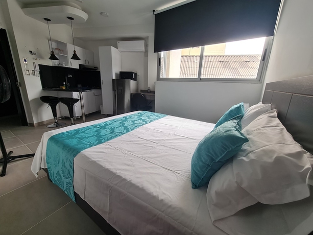 Imagen de la habitación del Hotel 402 Moderno Aparta-Suite en Versalles Tipo Loft - Cali Tower Suites and Lofts. Foto 5