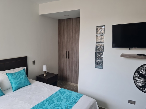 Imagen de la habitación del Hotel 402 Moderno Aparta-Suite en Versalles Tipo Loft - Cali Tower Suites and Lofts. Foto 13