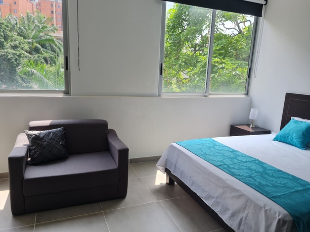 Imagen de la habitación del Hotel 403 Moderno Aparta-Suite en Versalles Tipo Loft - Cali Tower Suites and Lofts. Foto 6