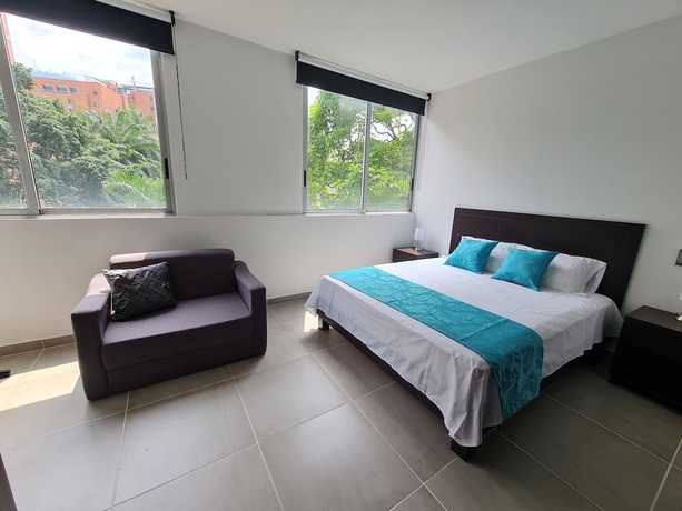 Imagen de la habitación del Hotel 403 Moderno Aparta-Suite en Versalles Tipo Loft - Cali Tower Suites and Lofts. Foto 7