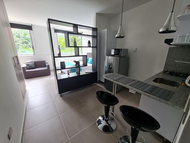 Imagen de la habitación del Hotel 403 Moderno Aparta-Suite en Versalles Tipo Loft - Cali Tower Suites and Lofts. Foto 14