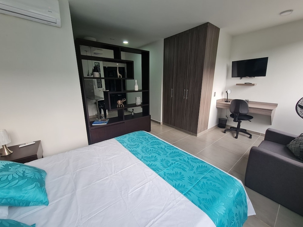 Imagen de la habitación del Hotel 403 Moderno Aparta-Suite en Versalles Tipo Loft - Cali Tower Suites and Lofts. Foto 15