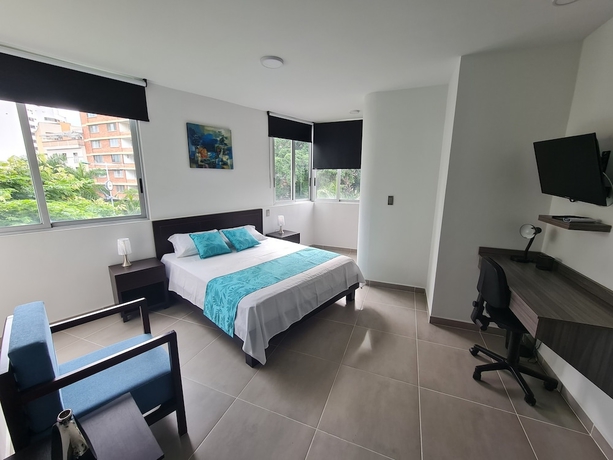 Imagen de la habitación del Hotel 404 Moderno Aparta-Suite en Versalles Tipo Loft - Cali Tower Suites and Lofts. Foto 1