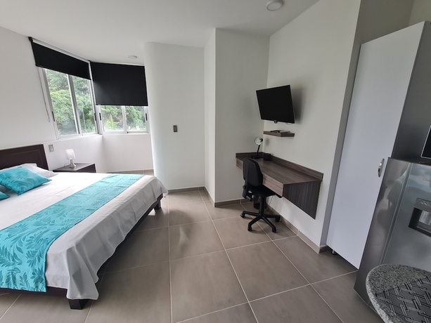 Imagen de la habitación del Hotel 404 Moderno Aparta-Suite en Versalles Tipo Loft - Cali Tower Suites and Lofts. Foto 2
