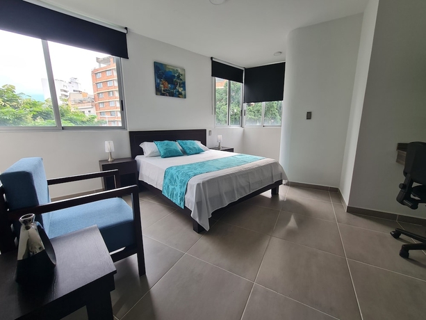 Imagen de la habitación del Hotel 404 Moderno Aparta-Suite en Versalles Tipo Loft - Cali Tower Suites and Lofts. Foto 3