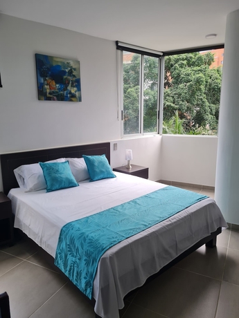Imagen de la habitación del Hotel 404 Moderno Aparta-Suite en Versalles Tipo Loft - Cali Tower Suites and Lofts. Foto 5