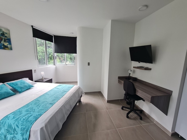 Imagen de la habitación del Hotel 404 Moderno Aparta-Suite en Versalles Tipo Loft - Cali Tower Suites and Lofts. Foto 10
