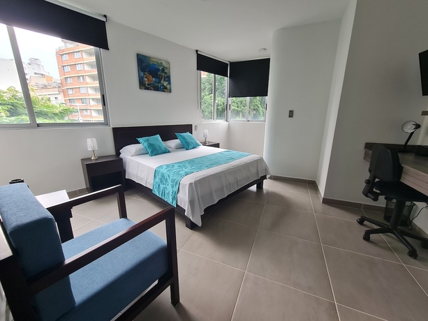 Imagen de la habitación del Hotel 404 Moderno Aparta-Suite en Versalles Tipo Loft - Cali Tower Suites and Lofts. Foto 13