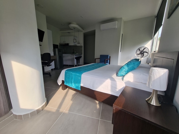 Imagen de la habitación del Hotel 404 Moderno Aparta-Suite en Versalles Tipo Loft - Cali Tower Suites and Lofts. Foto 14
