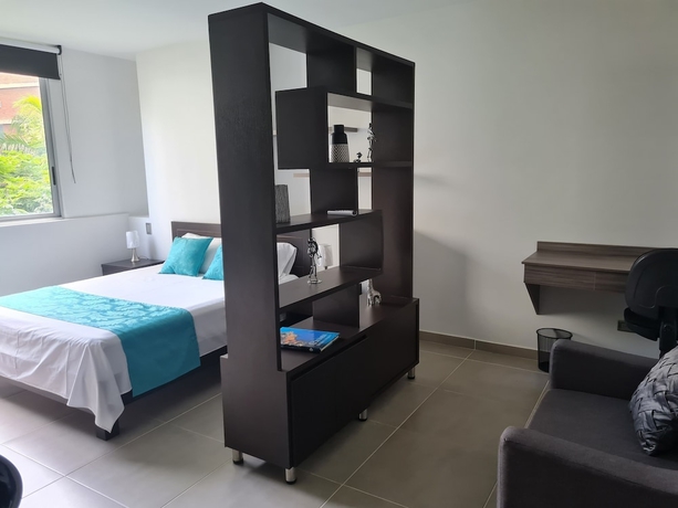 Imagen de la habitación del Hotel 405 Moderno Aparta-Suite en Versalles Tipo Loft - Cali Tower Suites and Lofts. Foto 5