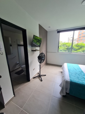 Imagen de la habitación del Hotel 405 Moderno Aparta-Suite en Versalles Tipo Loft - Cali Tower Suites and Lofts. Foto 6