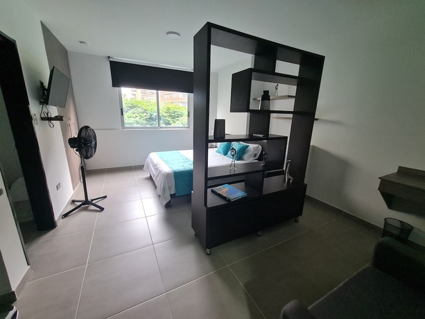 Imagen de la habitación del Hotel 405 Moderno Aparta-Suite en Versalles Tipo Loft - Cali Tower Suites and Lofts. Foto 7