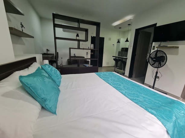 Imagen de la habitación del Hotel 405 Moderno Aparta-Suite en Versalles Tipo Loft - Cali Tower Suites and Lofts. Foto 8