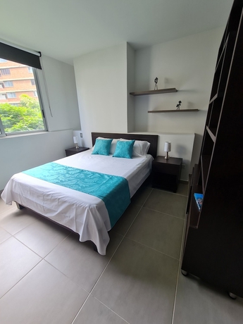 Imagen de la habitación del Hotel 405 Moderno Aparta-Suite en Versalles Tipo Loft - Cali Tower Suites and Lofts. Foto 9