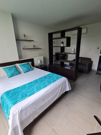 Imagen de la habitación del Hotel 405 Moderno Aparta-Suite en Versalles Tipo Loft - Cali Tower Suites and Lofts. Foto 14