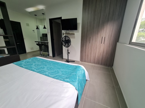 Imagen de la habitación del Hotel 405 Moderno Aparta-Suite en Versalles Tipo Loft - Cali Tower Suites and Lofts. Foto 15