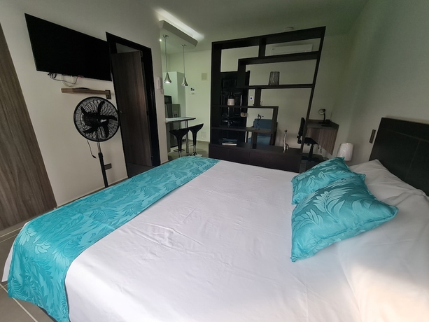 Imagen de la habitación del Hotel 406 Moderno Aparta-Suite en Versalles Tipo Loft - Cali Tower Suites and Lofts. Foto 6