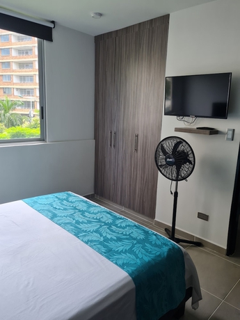 Imagen de la habitación del Hotel 406 Moderno Aparta-Suite en Versalles Tipo Loft - Cali Tower Suites and Lofts. Foto 7