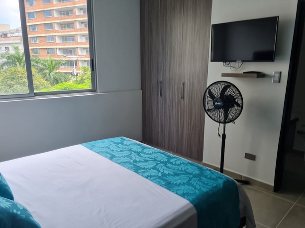Imagen de la habitación del Hotel 406 Moderno Aparta-Suite en Versalles Tipo Loft - Cali Tower Suites and Lofts. Foto 13