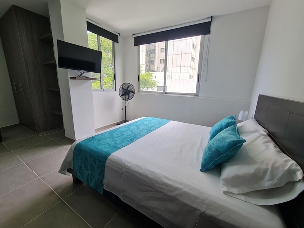 Imagen de la habitación del Hotel 408 Moderno Aparta-Suite en Versalles Tipo Loft - Cali Tower Suites and Lofts. Foto 7