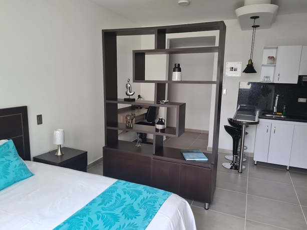 Imagen de la habitación del Hotel 408 Moderno Aparta-Suite en Versalles Tipo Loft - Cali Tower Suites and Lofts. Foto 9