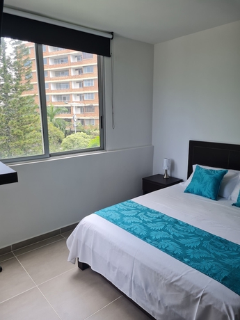 Imagen de la habitación del Hotel 408 Moderno Aparta-Suite en Versalles Tipo Loft - Cali Tower Suites and Lofts. Foto 11