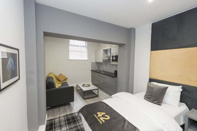 Imagen de la habitación del Hotel 42 Apart-hotel. Foto 4