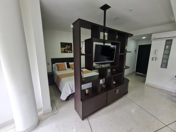 Imagen de la habitación del Hotel 501 Moderno Aparta-Suite en Versalles Tipo Loft - Cali Tower Suites and Lofts. Foto 5