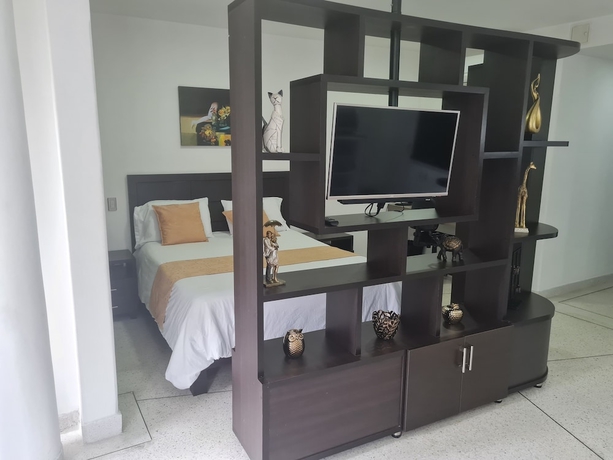Imagen de la habitación del Hotel 501 Moderno Aparta-Suite en Versalles Tipo Loft - Cali Tower Suites and Lofts. Foto 8