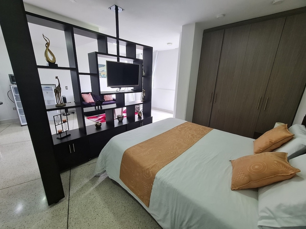 Imagen de la habitación del Hotel 501 Moderno Aparta-Suite en Versalles Tipo Loft - Cali Tower Suites and Lofts. Foto 9