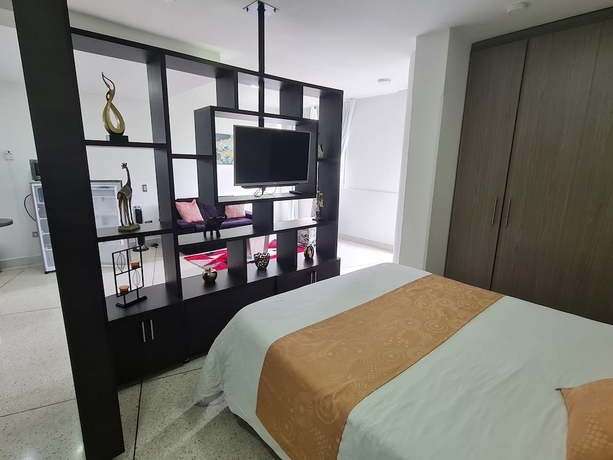 Imagen de la habitación del Hotel 501 Moderno Aparta-Suite en Versalles Tipo Loft - Cali Tower Suites and Lofts. Foto 12