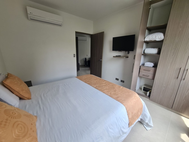 Imagen de la habitación del Hotel 503 Moderno Aparta-Suite en Versalles Tipo Loft - Cali Tower Suites and Lofts. Foto 12
