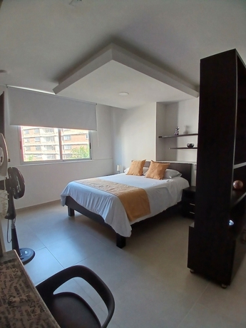 Imagen de la habitación del Hotel 504 Moderno Aparta-Suite en Versalles Tipo Loft - Cali Tower Suites and Lofts. Foto 14