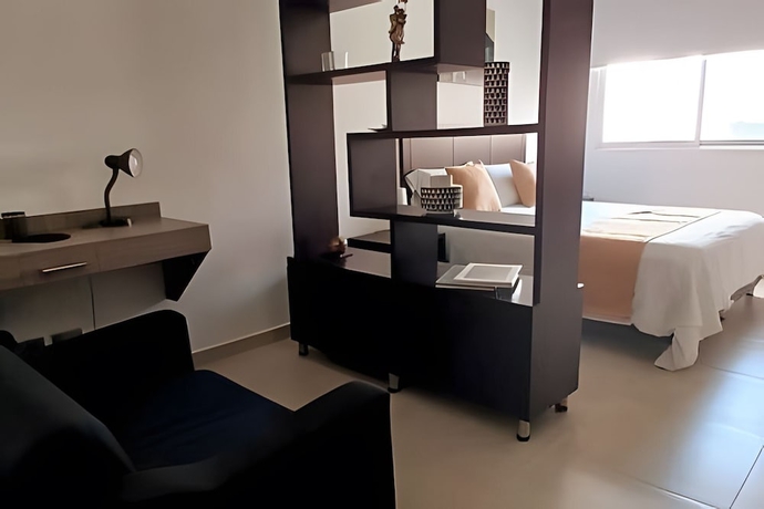Imagen de la habitación del Hotel 505 Moderno Aparta-Suite en Versalles Tipo Loft - Cali Tower Suites and Lofts. Foto 8