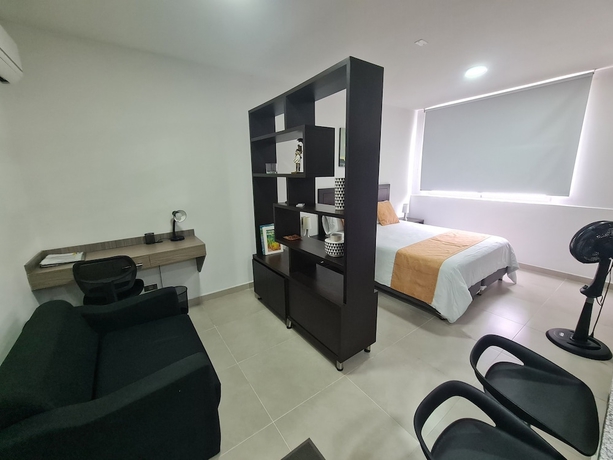 Imagen de la habitación del Hotel 505 Moderno Aparta-Suite en Versalles Tipo Loft - Cali Tower Suites and Lofts. Foto 9