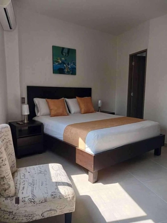 Imagen de la habitación del Hotel 506 Moderno Aparta-Suite en Versalles Tipo Loft - Cali Tower Suites and Lofts. Foto 5