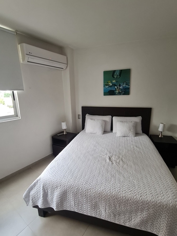 Imagen de la habitación del Hotel 506 Moderno Aparta-Suite en Versalles Tipo Loft - Cali Tower Suites and Lofts. Foto 13