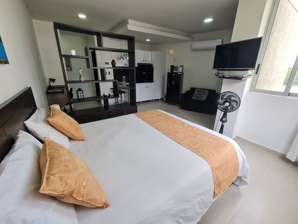 Imagen de la habitación del Hotel 507 Moderno Aparta-Suite en Versalles Tipo Loft - Cali Tower Suites and Lofts. Foto 10