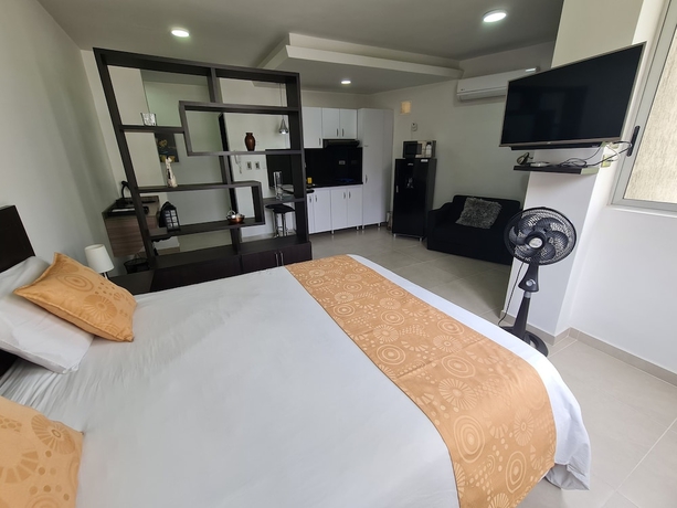 Imagen de la habitación del Hotel 507 Moderno Aparta-Suite en Versalles Tipo Loft - Cali Tower Suites and Lofts. Foto 13
