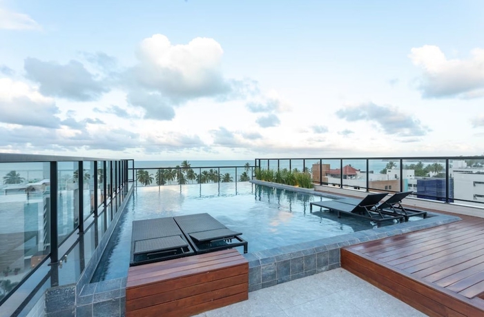 Imagen de la piscina del Hotel 509 Studio em Cabo Branco. Foto 16