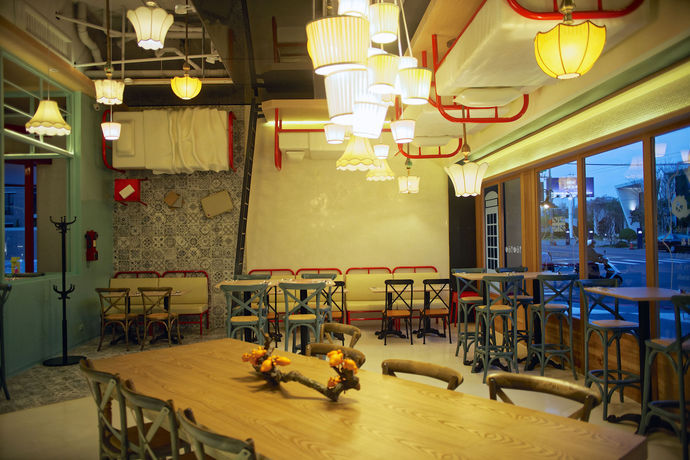 Imagen del bar/restaurante del Hotel 7 Taichung. Foto 12