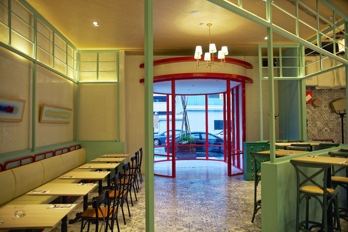 Imagen del bar/restaurante del Hotel 7 Taichung. Foto 14