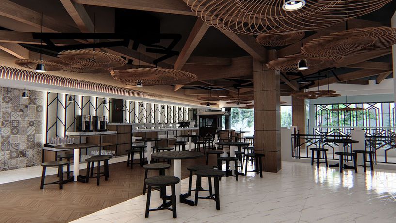 Imagen del bar/restaurante del Hotel 88 Alun Alun. Foto 4