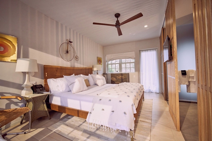 Imagen de la habitación del Hotel A Room At The Beach. Foto 11