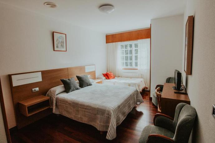Imagen de la habitación del Hotel A Veiga. Foto 6