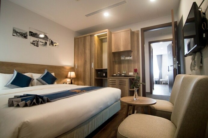 Imagen de la habitación del Hotel A25 - Hoang Dao Thuy. Foto 22