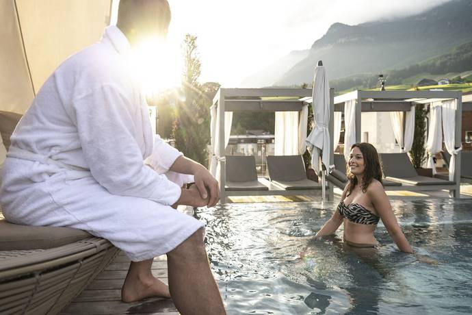 Imagen de la habitación del Hotel ABINEA Dolomiti Romantic Spa. Foto 3