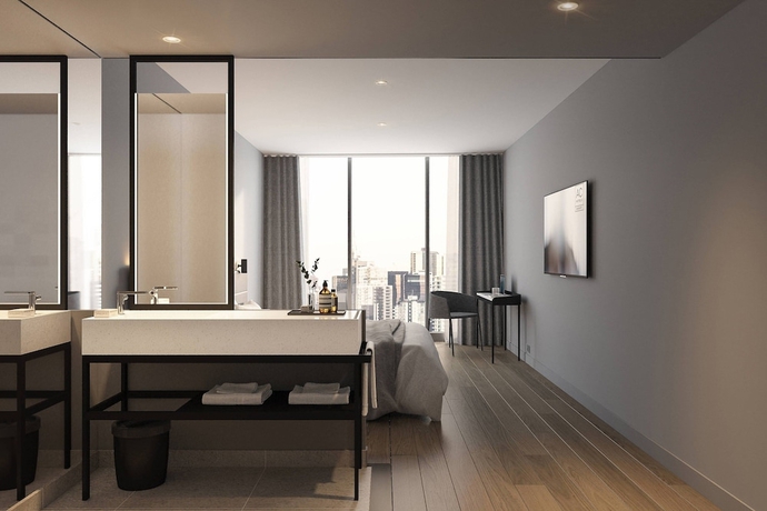 Imagen de la habitación del Hotel AC Hotel Melbourne Southbank. Foto 12