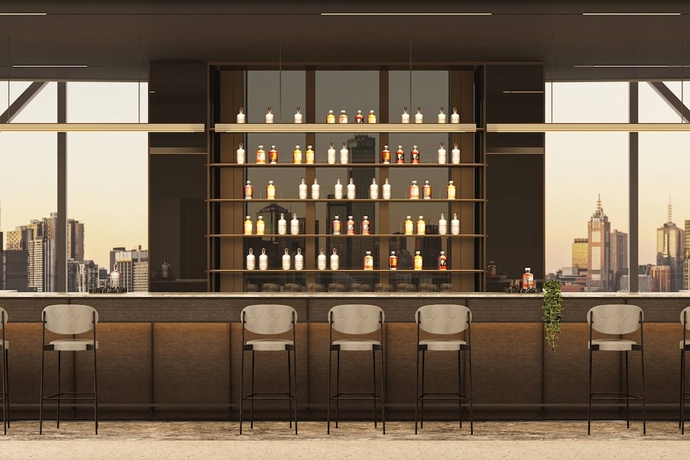 Imagen del bar/restaurante del Hotel AC Hotel Melbourne Southbank. Foto 7