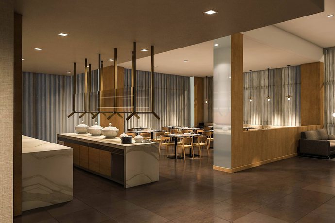 Imagen del bar/restaurante del Hotel AC Hotel by Marriott Columbus Downtown,GA. Foto 2